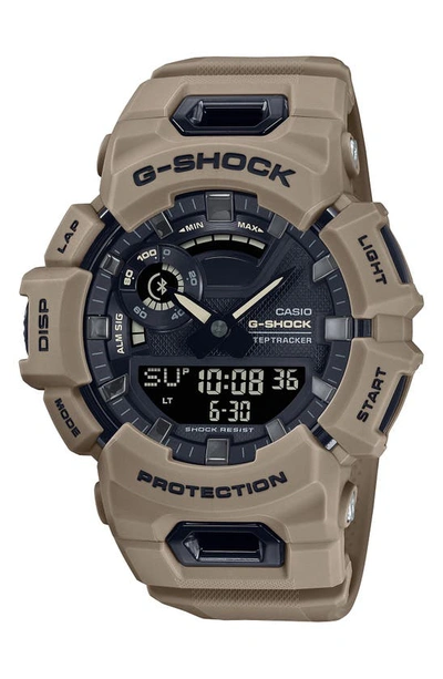 G-shock Men's Analog Digital Khaki Resin Strap Watch 49mm, Gba900uu-5a In Tan/beige