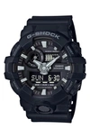 G-shock Men's Analog-digital Black Resin Strap Watch 53x58mm Ga-700-1b In Black