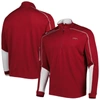 COLUMBIA COLUMBIA CARDINAL ARKANSAS RAZORBACKS SHOTGUN 2.0 OMNI-WICK QUARTER-ZIP JACKET