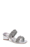 Dolce Vita Ronin Rhinestone Slide Sandal In Nocolor