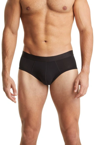 Meundies Stretch Briefs In Black