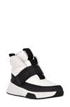 Calvin Klein Jeans Women's Mabon Nylon High Top Sneakers Women's Shoes In White,black