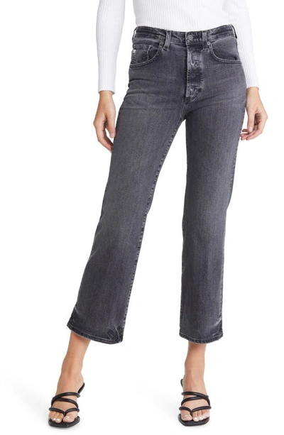 Ag Kinsley High Waist Ankle Flare Leg Jeans In Years Bonfire