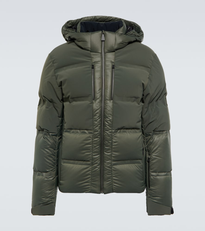 Aztech Mountain Super Nuke Down Jacket In Radium Green Multi