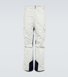 Brunello Cucinelli Corduroy Cargo Ski Pant In Bianco+notte