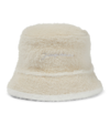 Jacquemus Le Bob Neve Faux Fur Bucket Hat In Cream