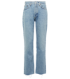 AGOLDE LANA MID-RISE JEANS