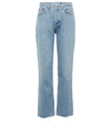 Agolde High-rise Bootcut Jeans In Sway