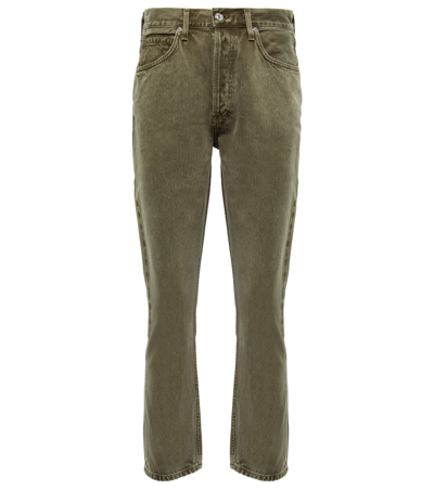 Citizens Of Humanity Jolene High-rise Slim Jeans In Brown