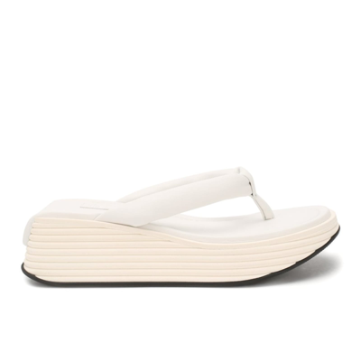 The Shoe Wash - Louis Vuitton White Sunbath Flat Mule