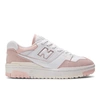 New Balance Women's 550 In White/pink