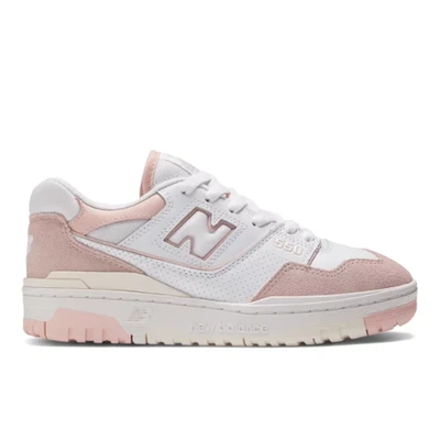 New Balance Women's 550 In White/pink