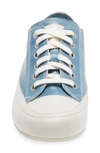 Candice Cooper Rock Low Top Sneaker In Light Blue