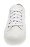 Candice Cooper Rock Low Top Sneaker In Crust White