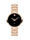 MOVADO WOMEN'S MUSEUM CLASSIC AUTOMATIC ROSE-GOLDTONE STAINLESS STEEL BRACELET WATCH/32MM