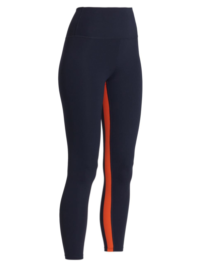 Splits59 Aerial Stripe High-rise Leggings In Blue