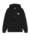 Dickies Chest Hit Logo Hoodie In Black