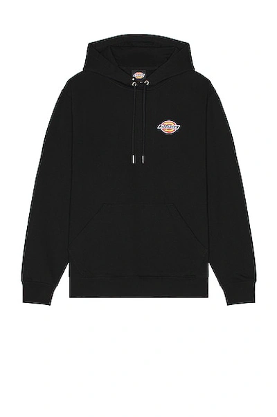 Dickies Chest Hit Logo Hoodie In Black