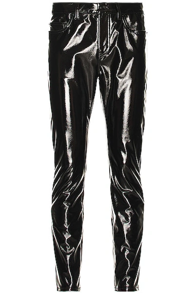 SAINT LAURENT SKINNY 5 POCKET CROPPED PANT