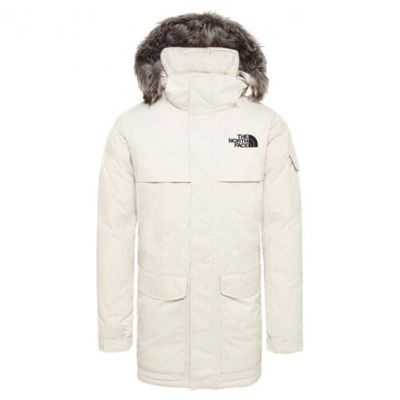 Pre-owned The North Face Mens Mcmurdo Jacket / Vintage White / Medium / Rrp £499