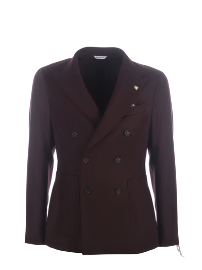 Manuel Ritz Jacket  In Bordeau