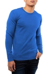 X-ray Crew Neck Knit Sweater In Royal Blue