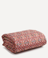 Cabana X Liberty Tapestry  Reversible Emperor Quilt In Red