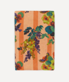 Cabana Wisteria Rectangular 320x160cm Linen Tablecloth In Orange