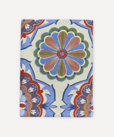 Cabana Leonora Square 250x250cm Linen Tablecloth In Multicoloured