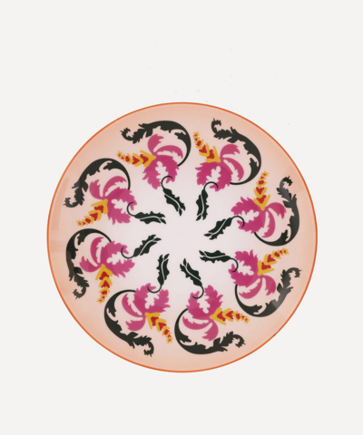 Cabana Ginori Olga Dessert Plate In Pink