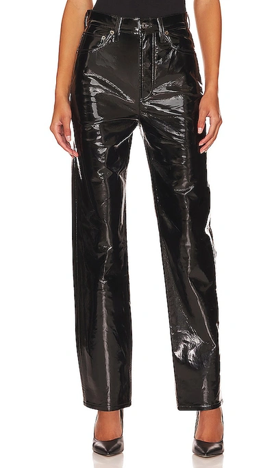 AGOLDE RECYCLED LEATHER 90'S PINCH WAIST