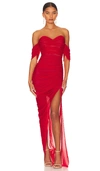 NOOKIE DITA MESH GOWN