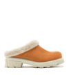 La Canadienne Always X You Shearling Lined Mule In Honey Suede