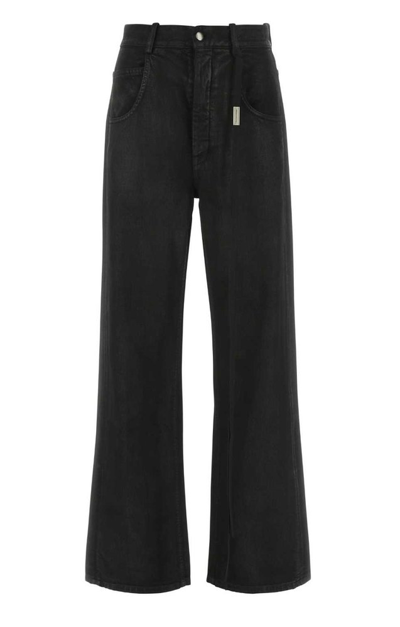 Ann Demeulemeester Wide Leg High In Black