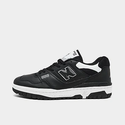 New Balance 550 Low-top Sneakers In Black/white