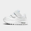 Nike Babies'  Kids' Toddler Air Max Systm Casual Shoes In White/pure Platinum