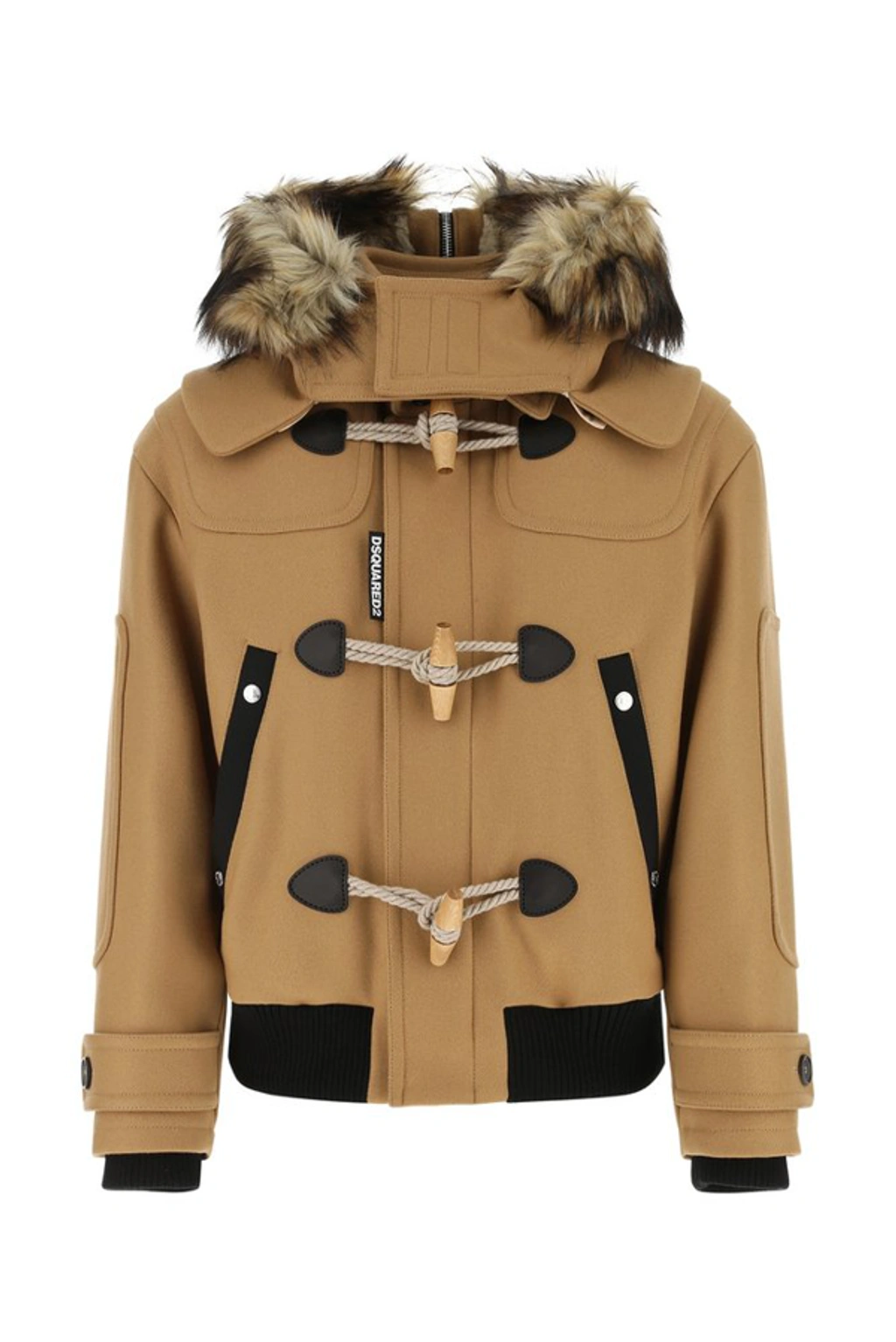 Dsquared2 Montgomery Padded Jacket In Beige | ModeSens