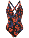 ISOLDA FLORAL-PRINT ONE-PIECE SWIMSUIT