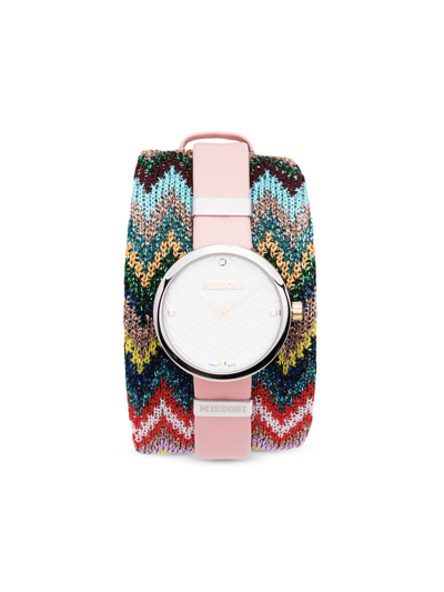 Missoni M1 Quartz 30mm In Pink