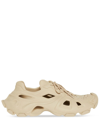Balenciaga Hd Rubber Low-top Sneakers In Taupe