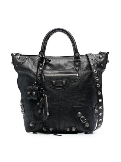 Balenciaga Le Cagole Tote Bag In Black