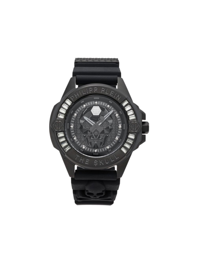 Philipp Plein $kull Quartz 43mm In Black