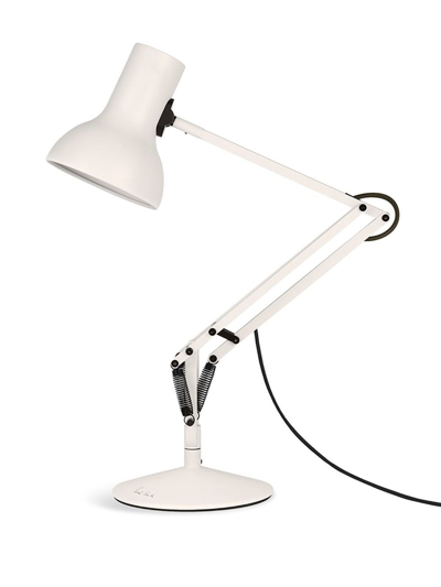 Anglepoise X Paul Smith Type 75 Six Mini Desk Lamp In White