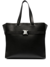 ALYX BUCKLE-STRAP DETAIL LEATHER TOTE BAG