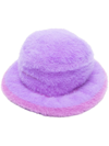 Jacquemus Purple Le Papier 'le Bob Neve' Bucket Hat In Purple