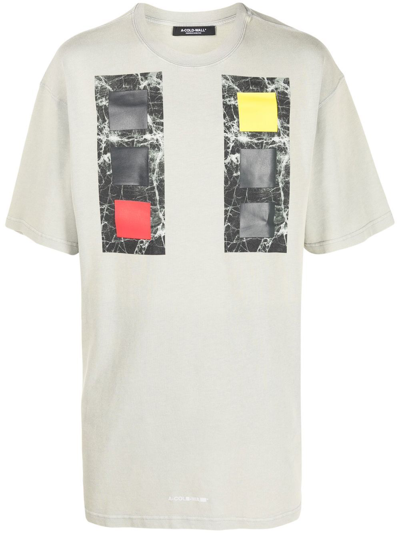 A-cold-wall* Cubist Short-sleeve T-shirt In Grey