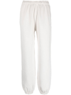 Nike Solo Swoosh Embroidered Track Pants In White