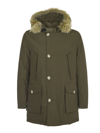 WOOLRICH GREEN MULTI-POCKET ARCTIC PARKA