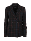 Ps By Paul Smith Womens Jacket In Black Check