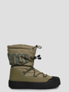 Moon Boot Logo-print Detail Snow Boots In Green